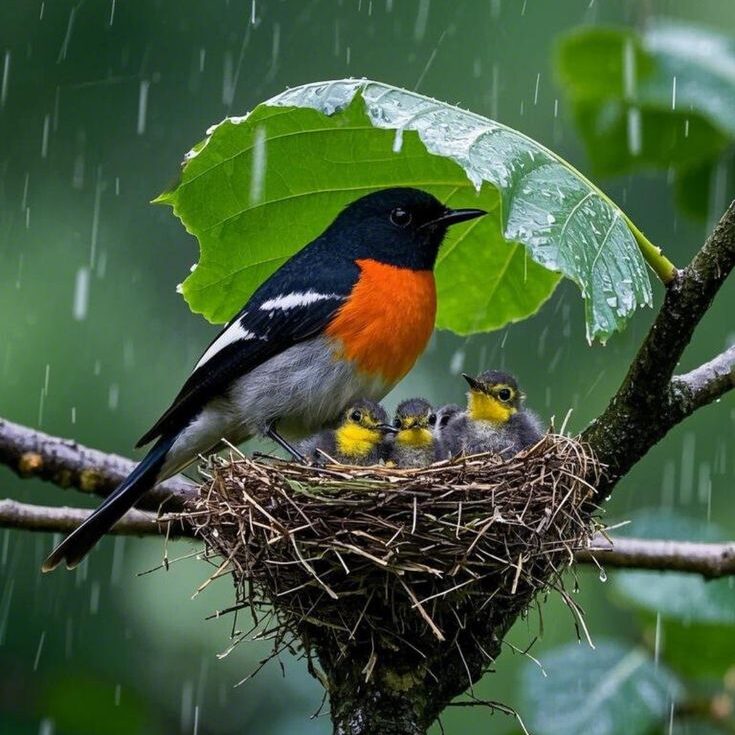 "Just like this bird sheltering its little ones under a leaf, our blog shelters every story under one roof – from news, politics, sports, tech, lifestyle, travel, to world affairs. Whatever the niche, we protect and deliver it to you with care."